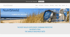 Desktop Screenshot of nutrishield.com